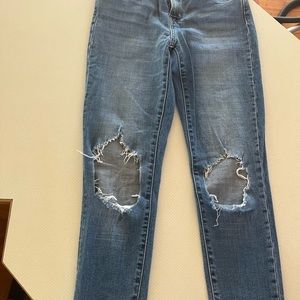 Levi’s Mile High super skinny, size 26x30